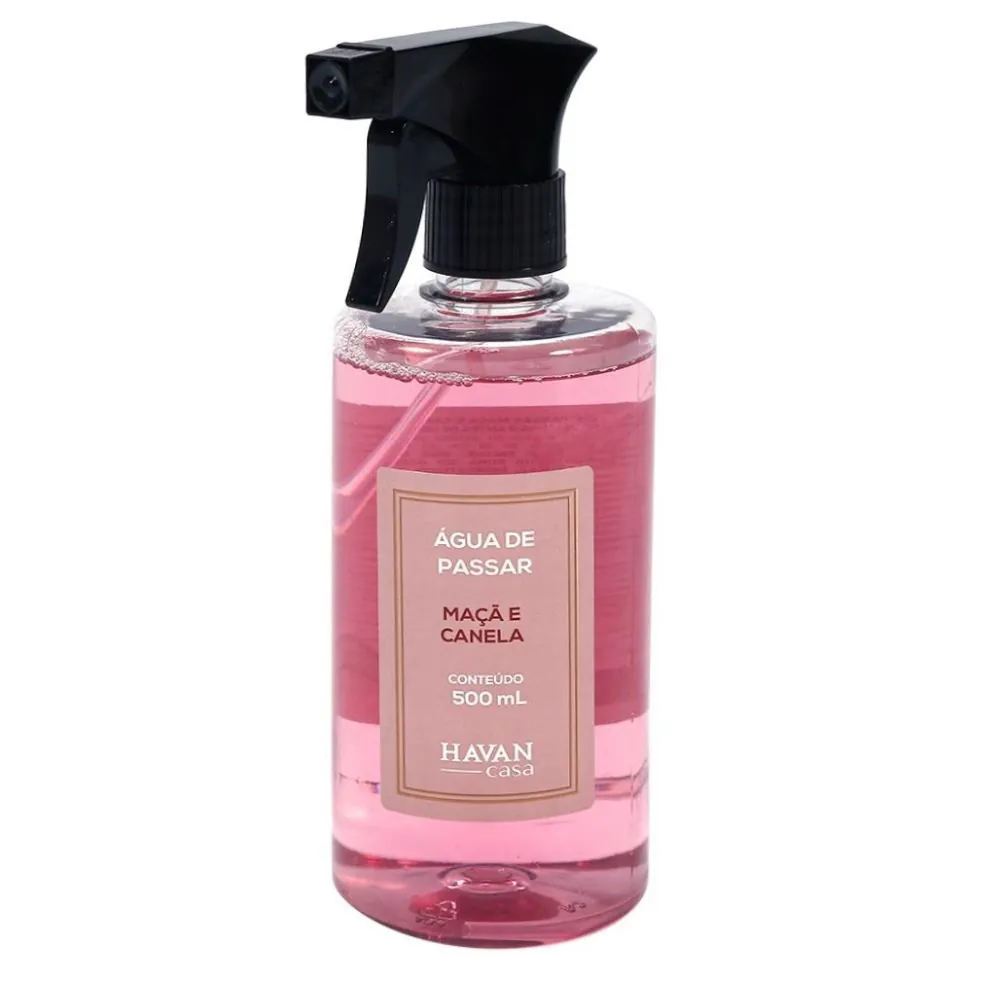 Água de Passar Spray 500Ml - Maça e Canela