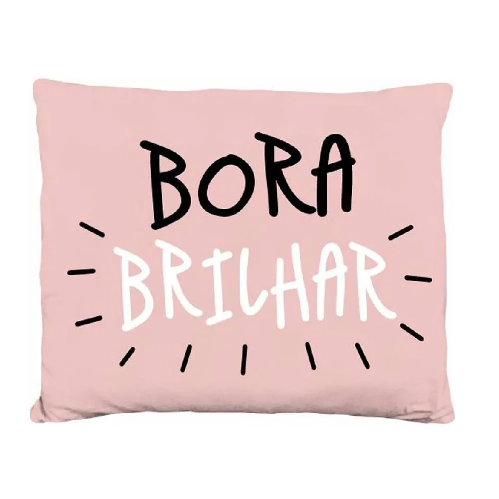 Almofada 35X45 cm Funny - Bora Brilhar