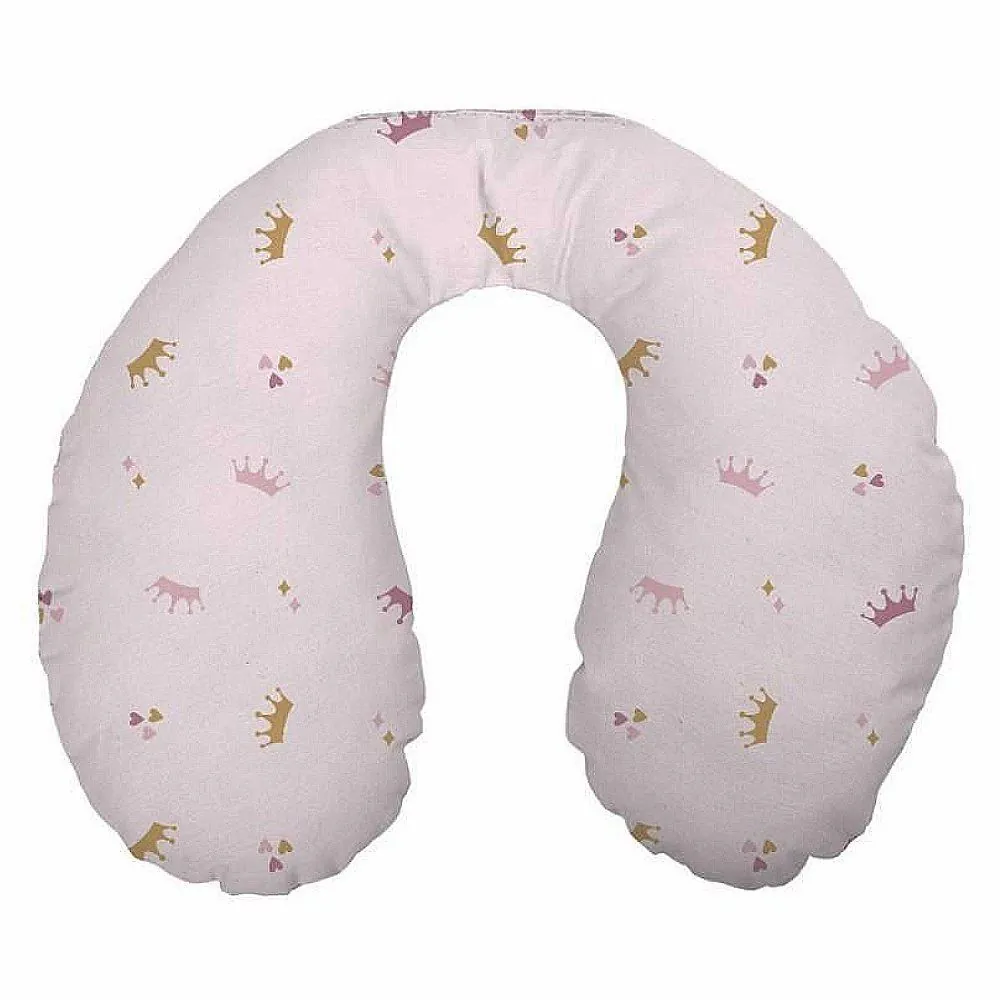 Almofada Apoio de Pescoço Toque Aveludado Baby - Princesa