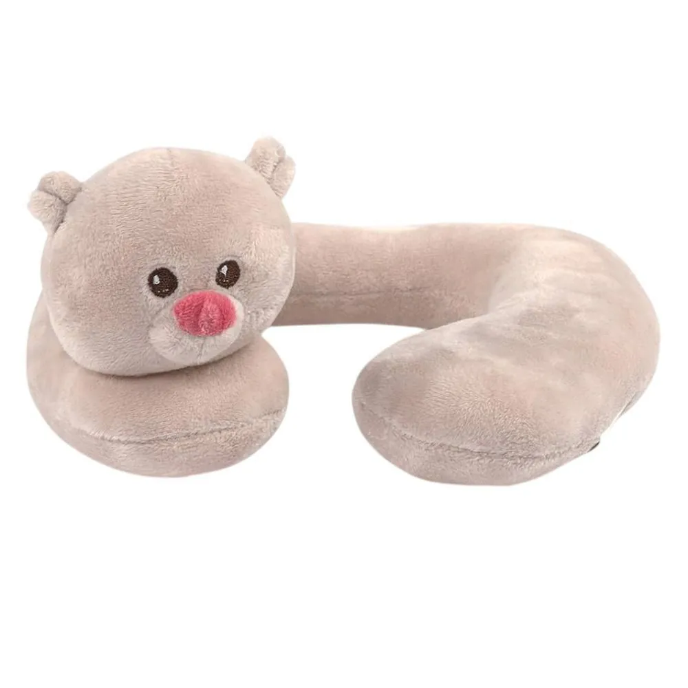 Almofada de Pescoço Infantil 100% Poliéster Baby - Ursa HBR0729