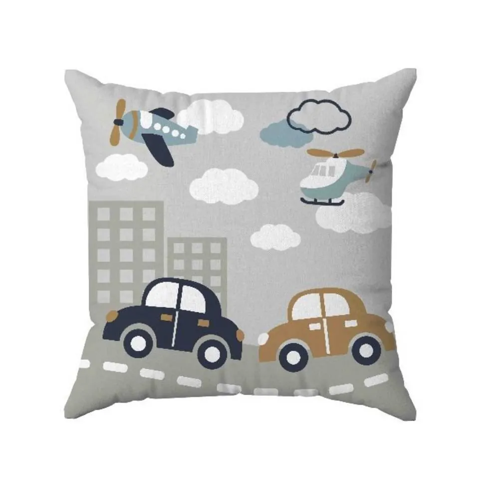 Almofada Decor 38X38cm Baby - Carros