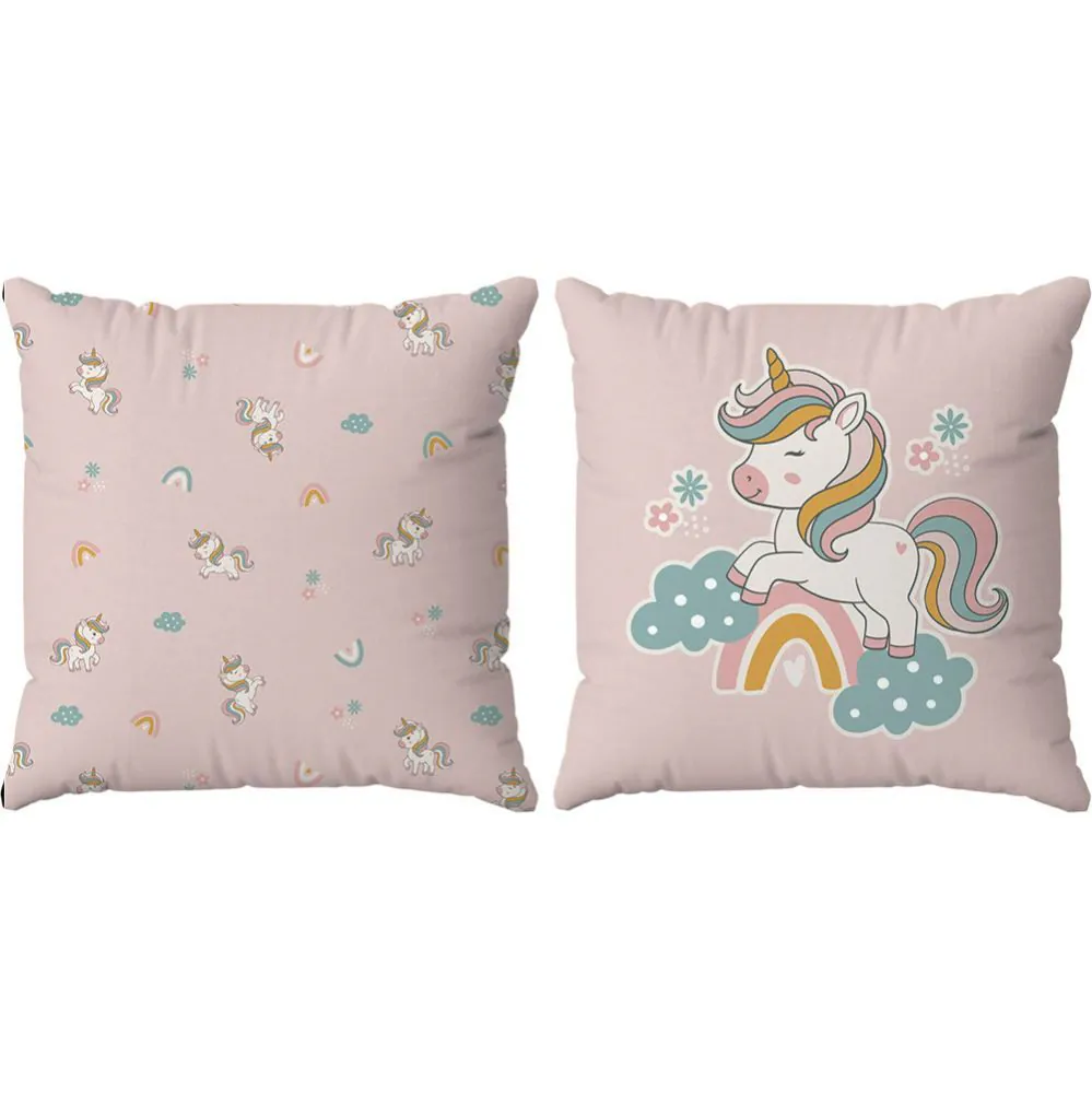 Almofada Decor Baby 38X38cm Baby - Unicornio