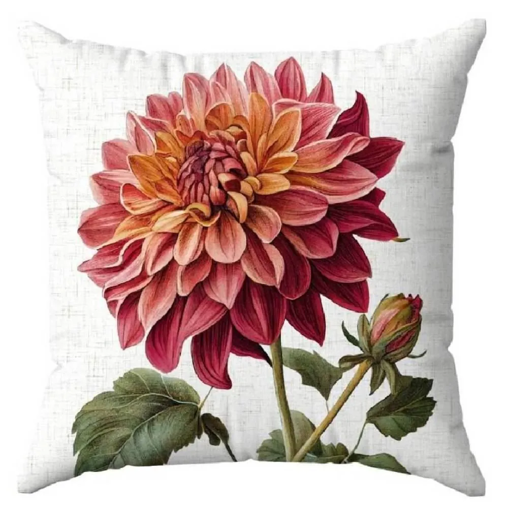 Almofada Decorativa Estampada 45X45 cm - Dalia Marsala