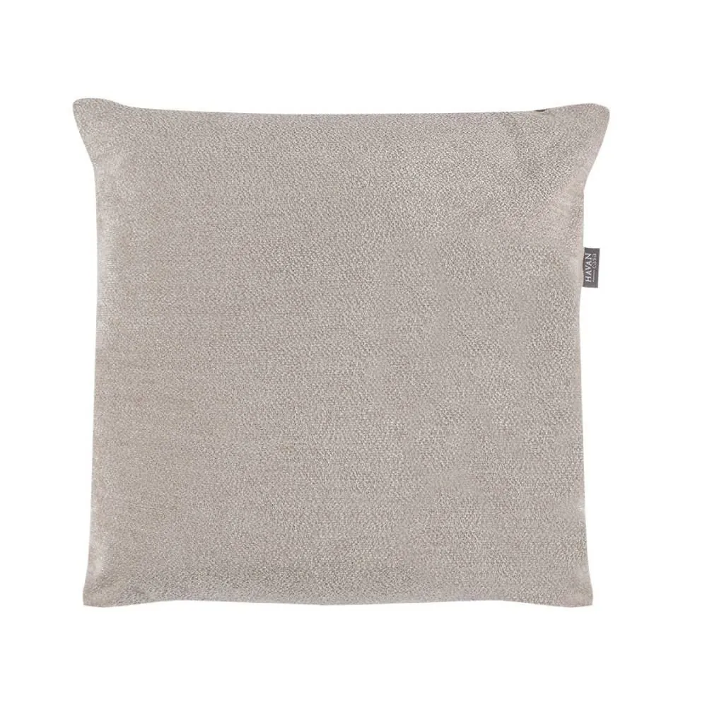 Almofada Decorativa com Zíper 45X45 cm Boucle Hedrons - Areia