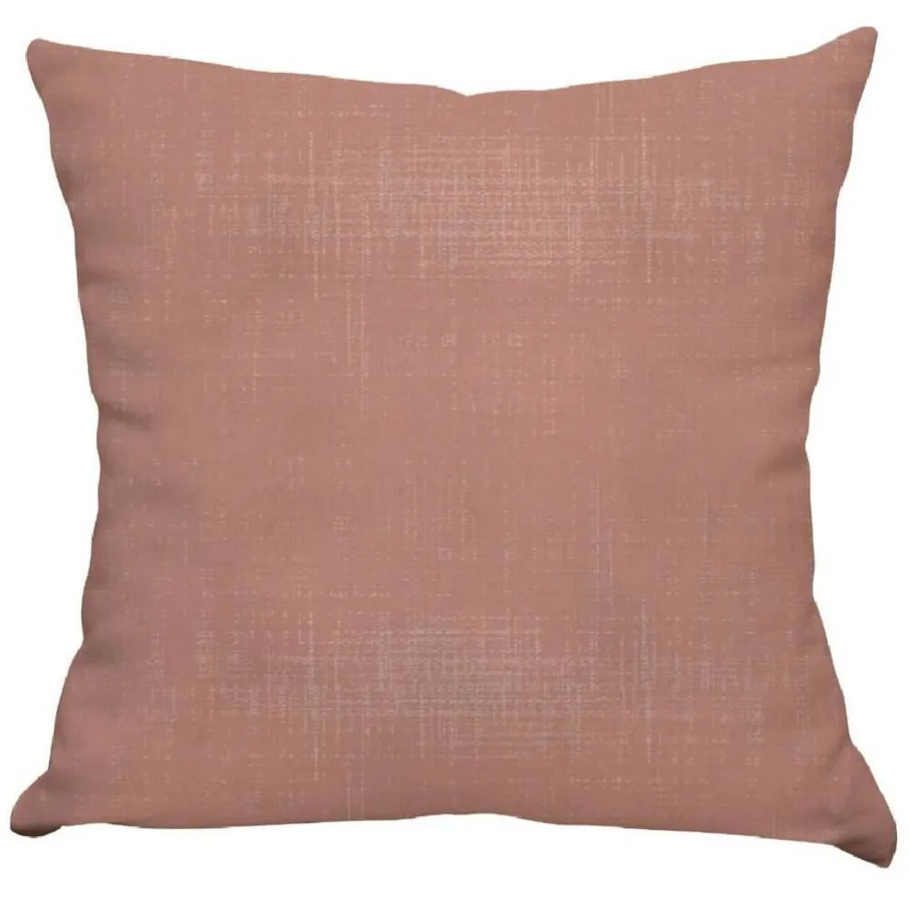 Almofada Lisa Decorativa 45X45 cm - Rosa Linen