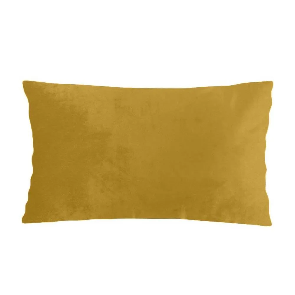 Almofada para Sofá 30X50 cm Veludo Italiano - Âmbar