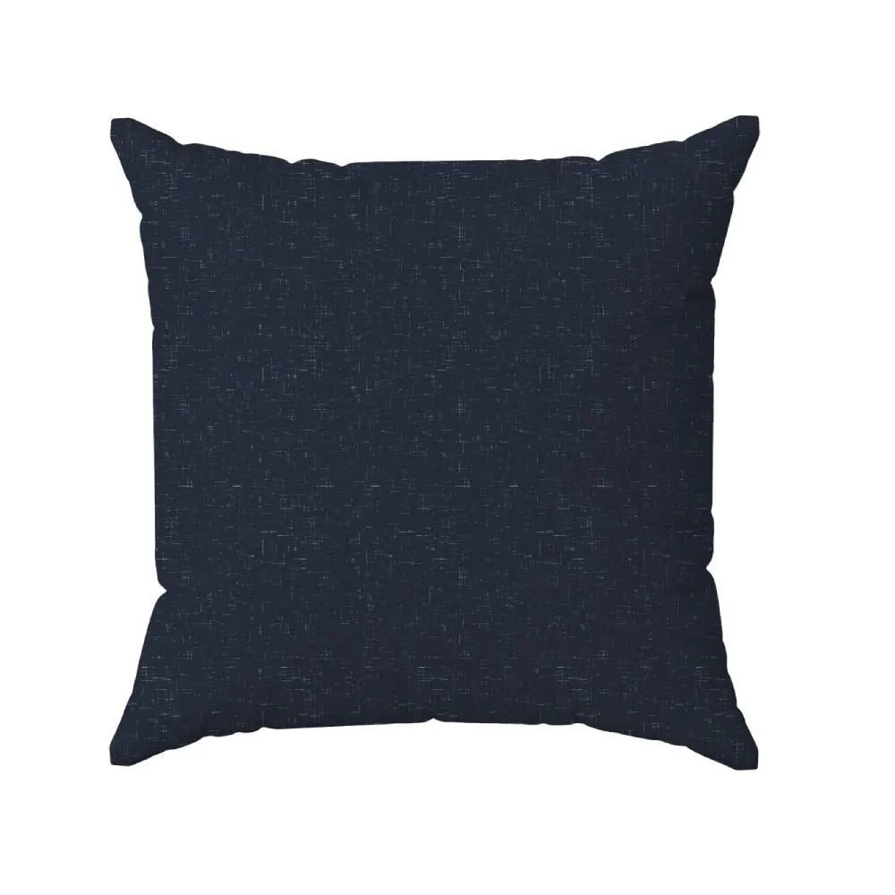Almofada Decorativa Lisa 45X45 cm - Azul Marinho