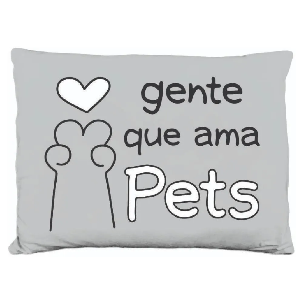 Almofada Funny Animais 35X45 cm - Cinza Gente