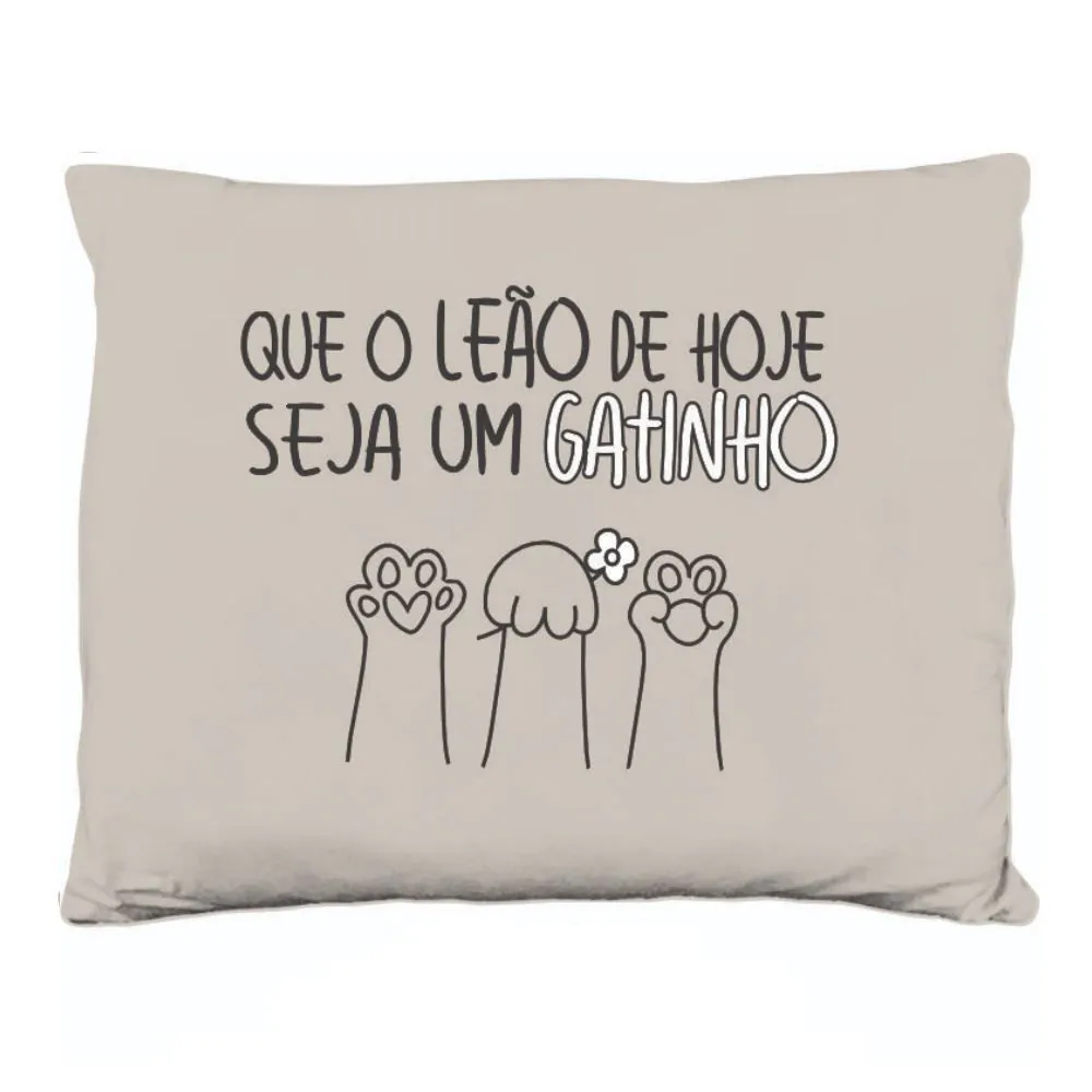 Almofada Funny 35X45cm - Bege Gatinho