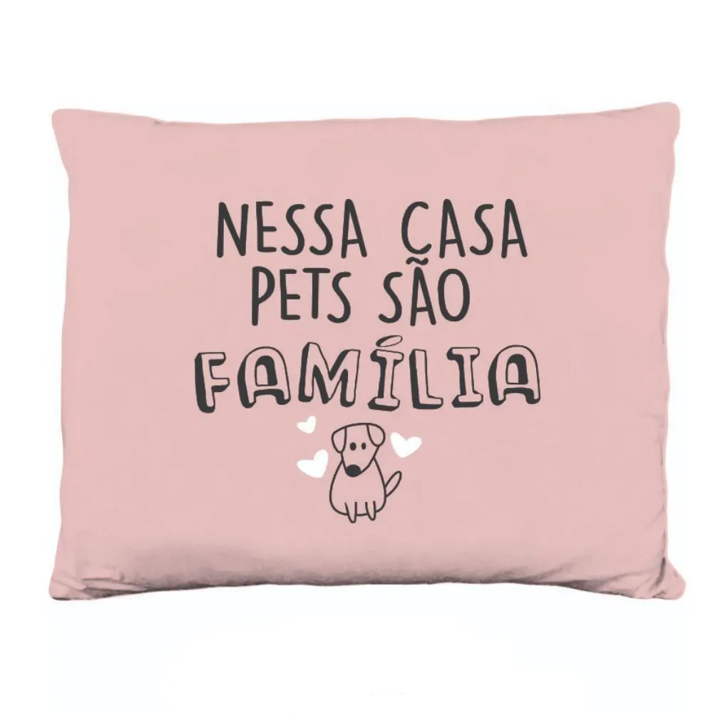Almofada Funny 35X45cm - Rosa Família