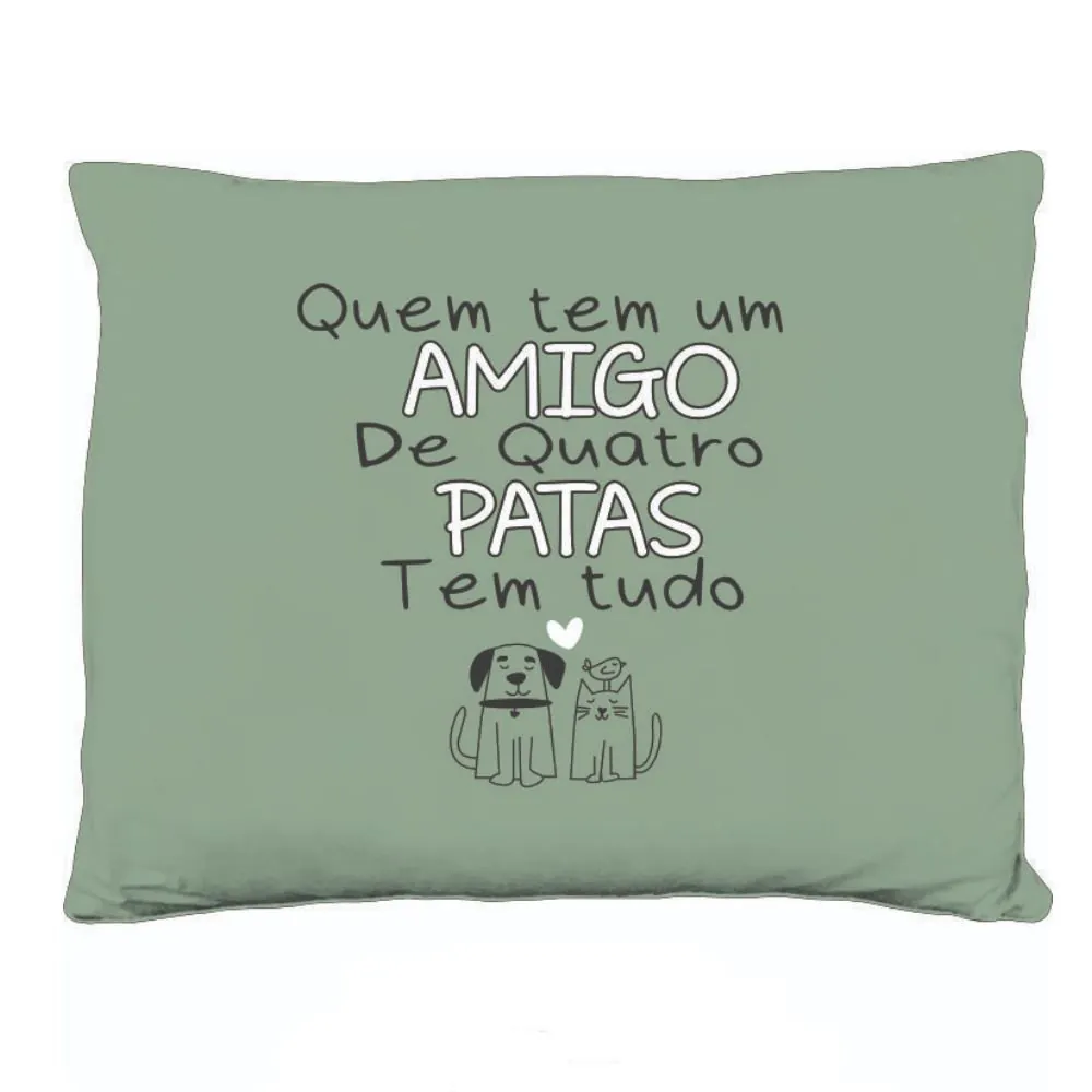 Almofada Funny 35X45cm - Verde Amigo