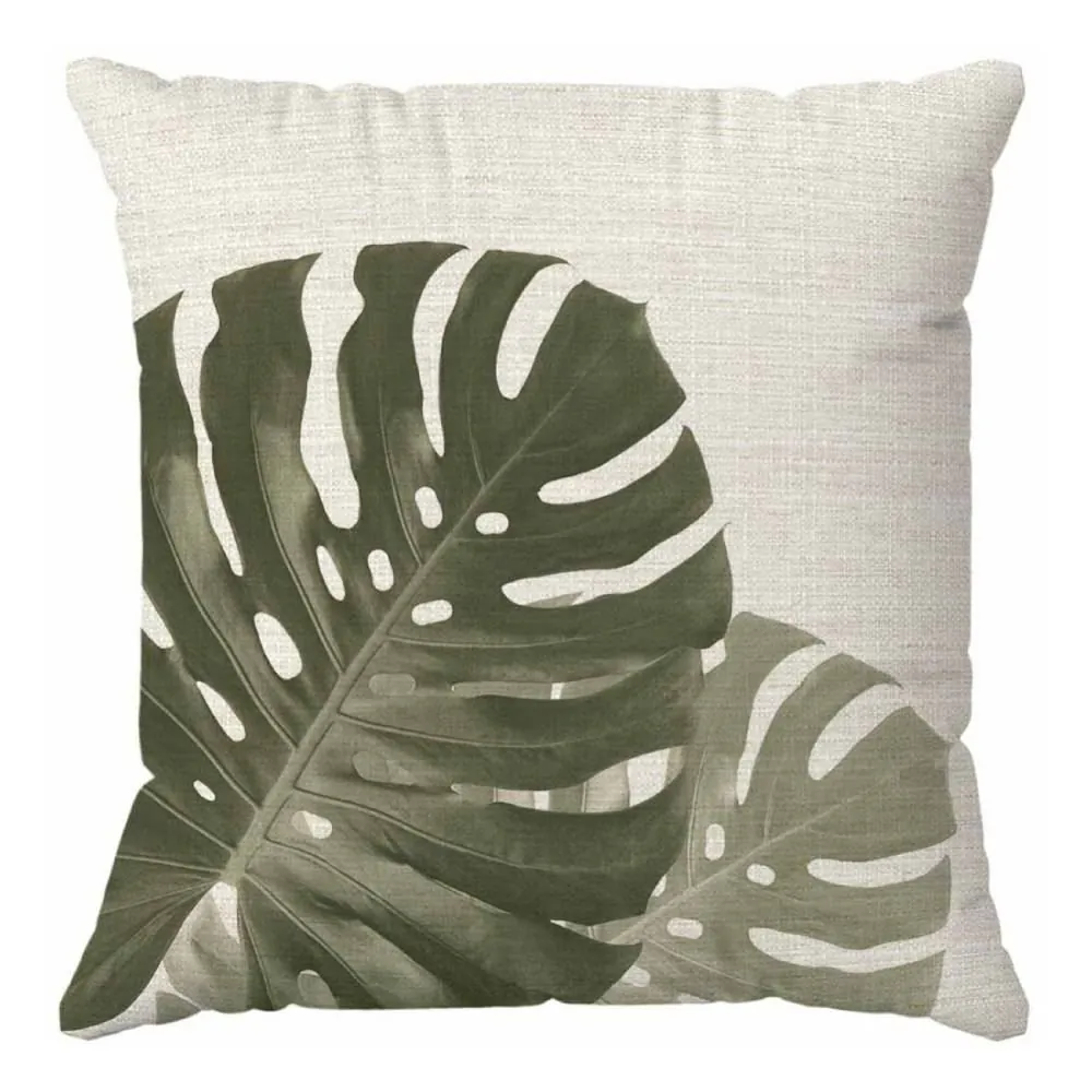 Almofada Naturalle 45X45cm - Costela Verde