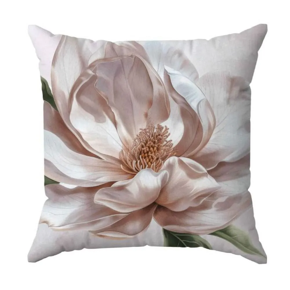 Almofada Veludo 48X48 cm Estampada - Magnólia