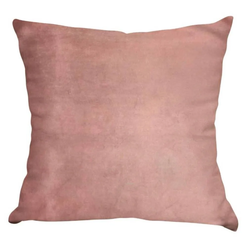 Almofada Veludo 50X50 cm Liso - Rosa