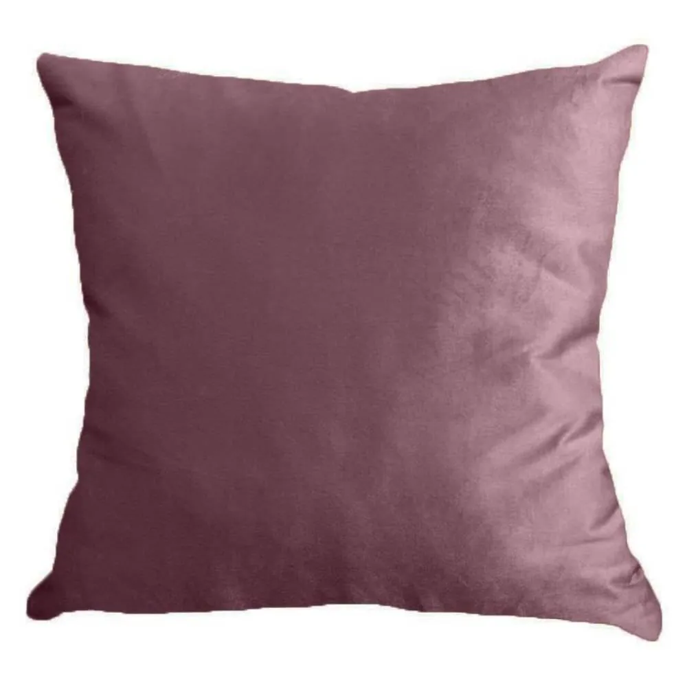 Almofada Veludo 50X50 cm Liso - Rose