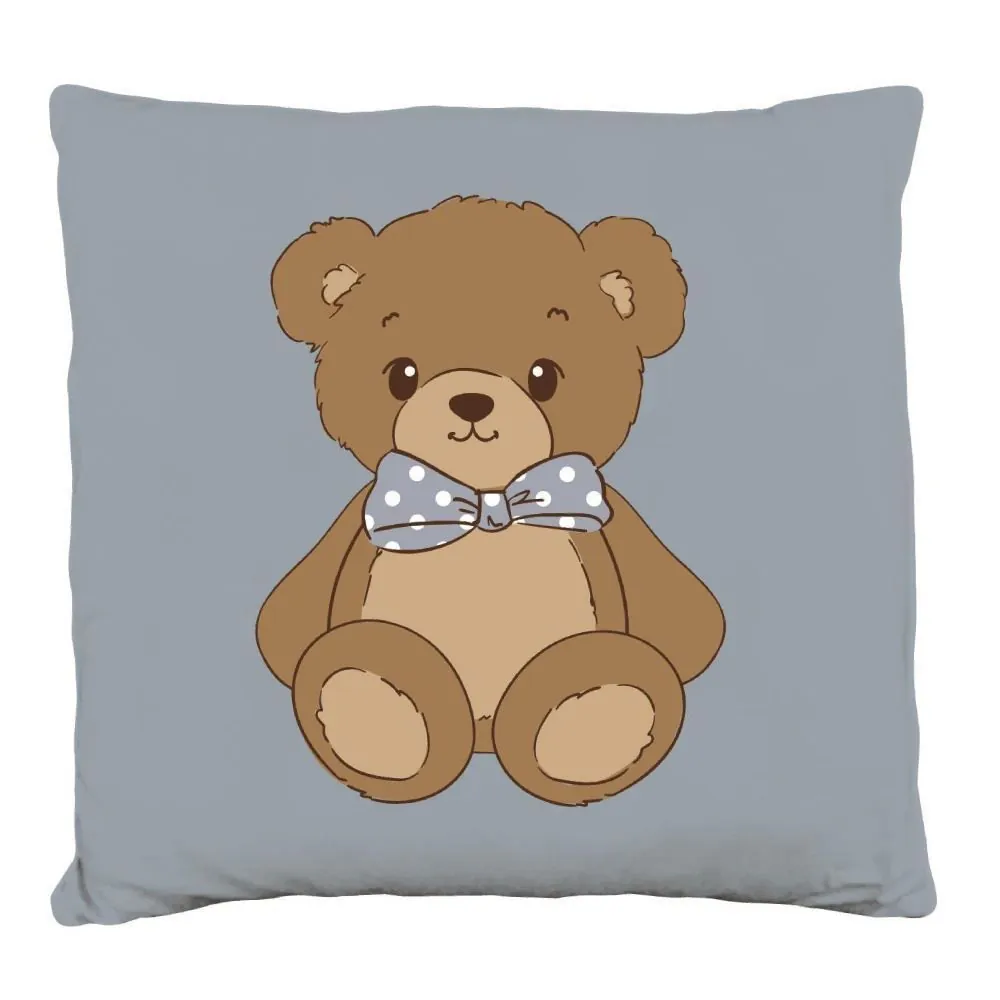 Almofadas Decorativa Funny 35X35cm Baby - Urso Azul
