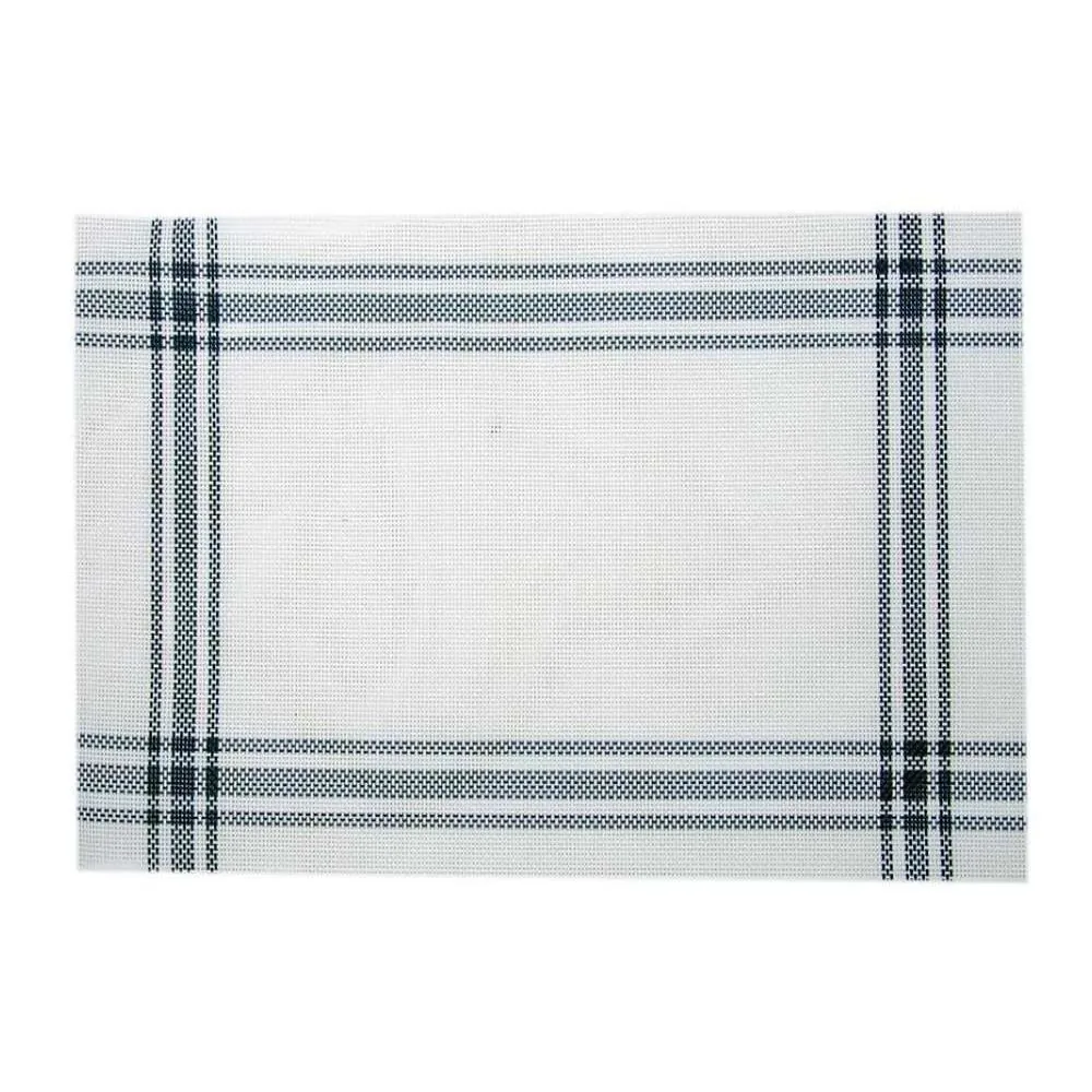 Americano Avulso 2 Cabos Tramado 1 Pç - Azul Molduras