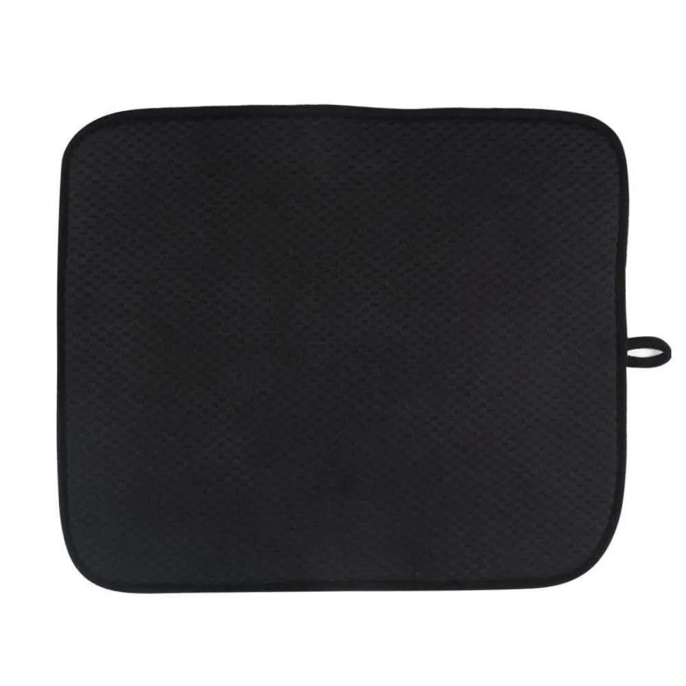 Aparador de Louça Microfibra 50X40 cm - Preto