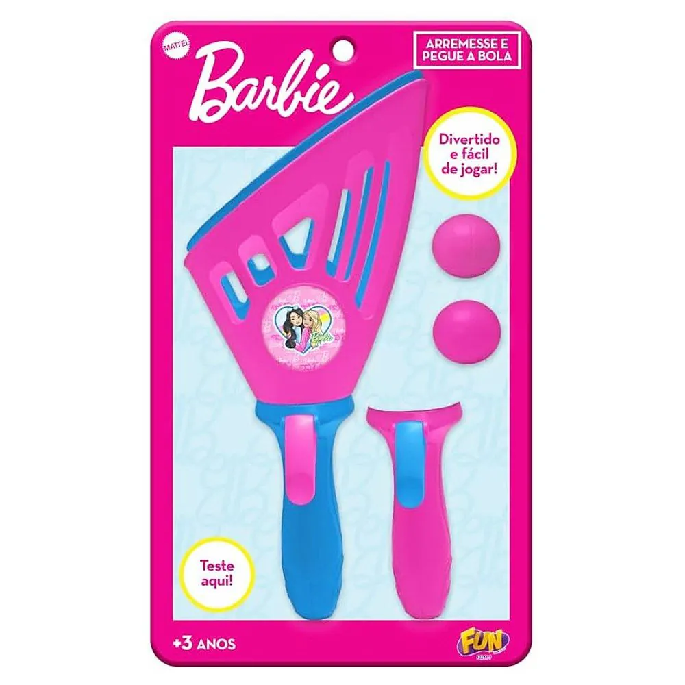 Arremesse e Pegue a Bola Barbie Fun - F0244-7
