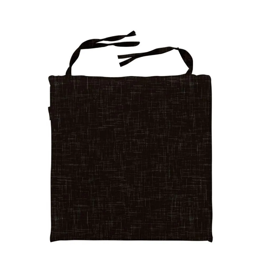 Assento de Cadeira 40X40 Cm - Textura Preto