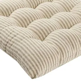 Assento Futton 40X40cm - Taupe