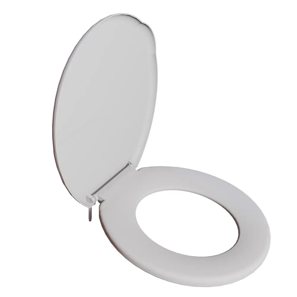 Assento Sanitário Almofadado Slim - Branco