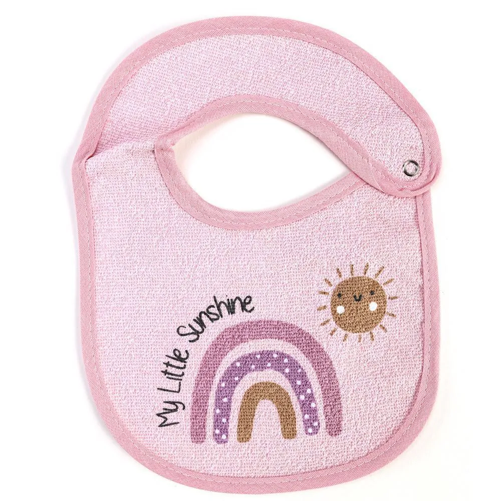 Babador Infantil Estampado com Forro Baby - Arco - ìris