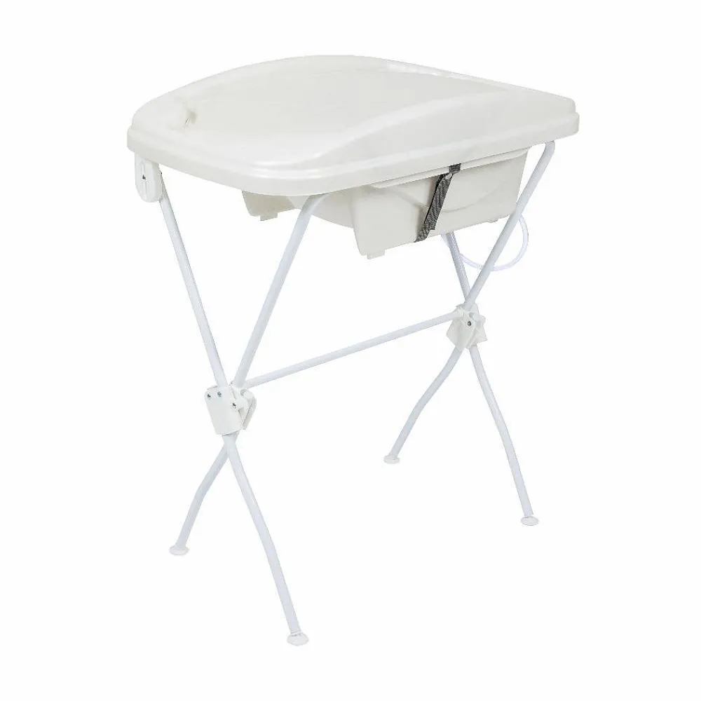 Banheira com Trocador Branco Perolado Tutti Baby