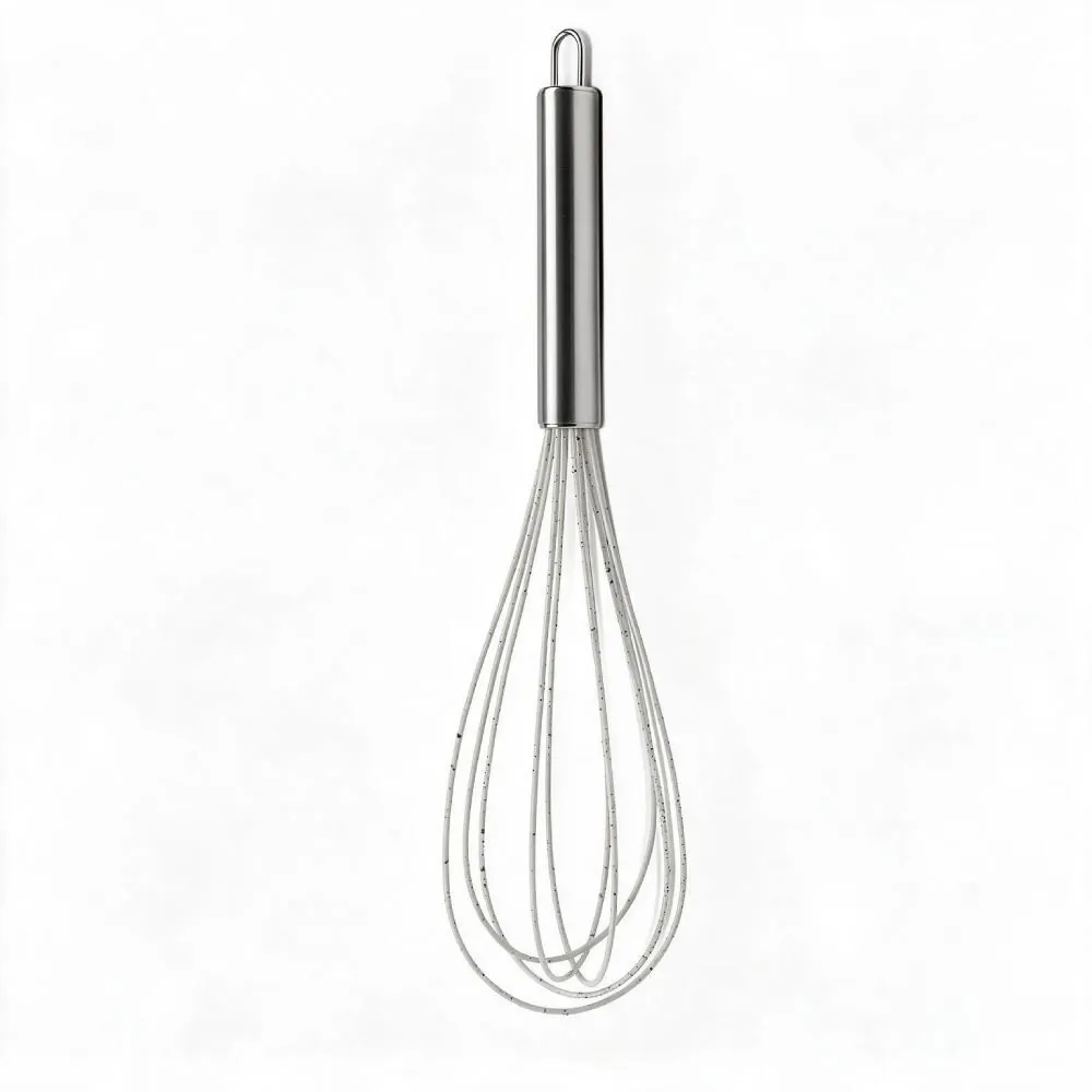Batedor Claras em Silicone Cabo em Inox Brinox 30 cm - Vanilla