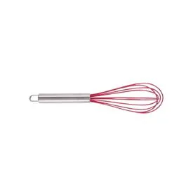 Batedor de Claras com Cabo Inox 25Cm - Cinza