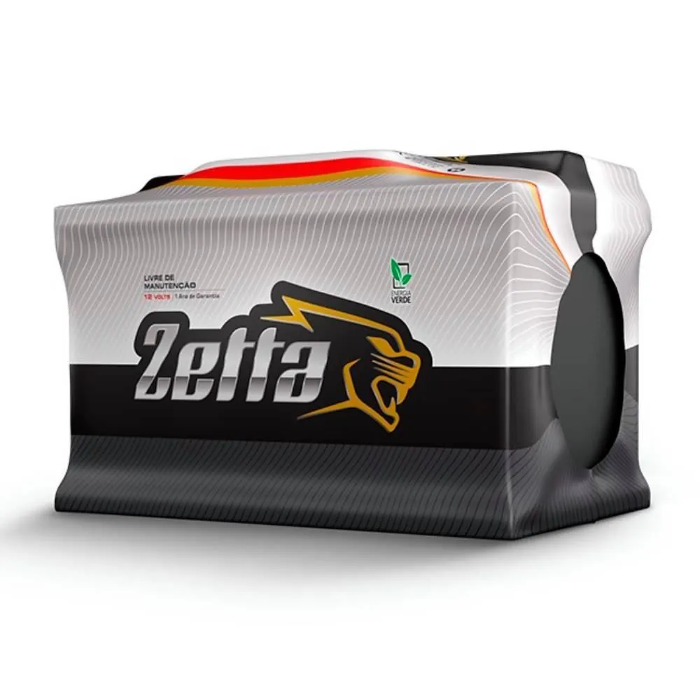 Bateria Automotiva 12V/50Ah Zetta - Z50ED