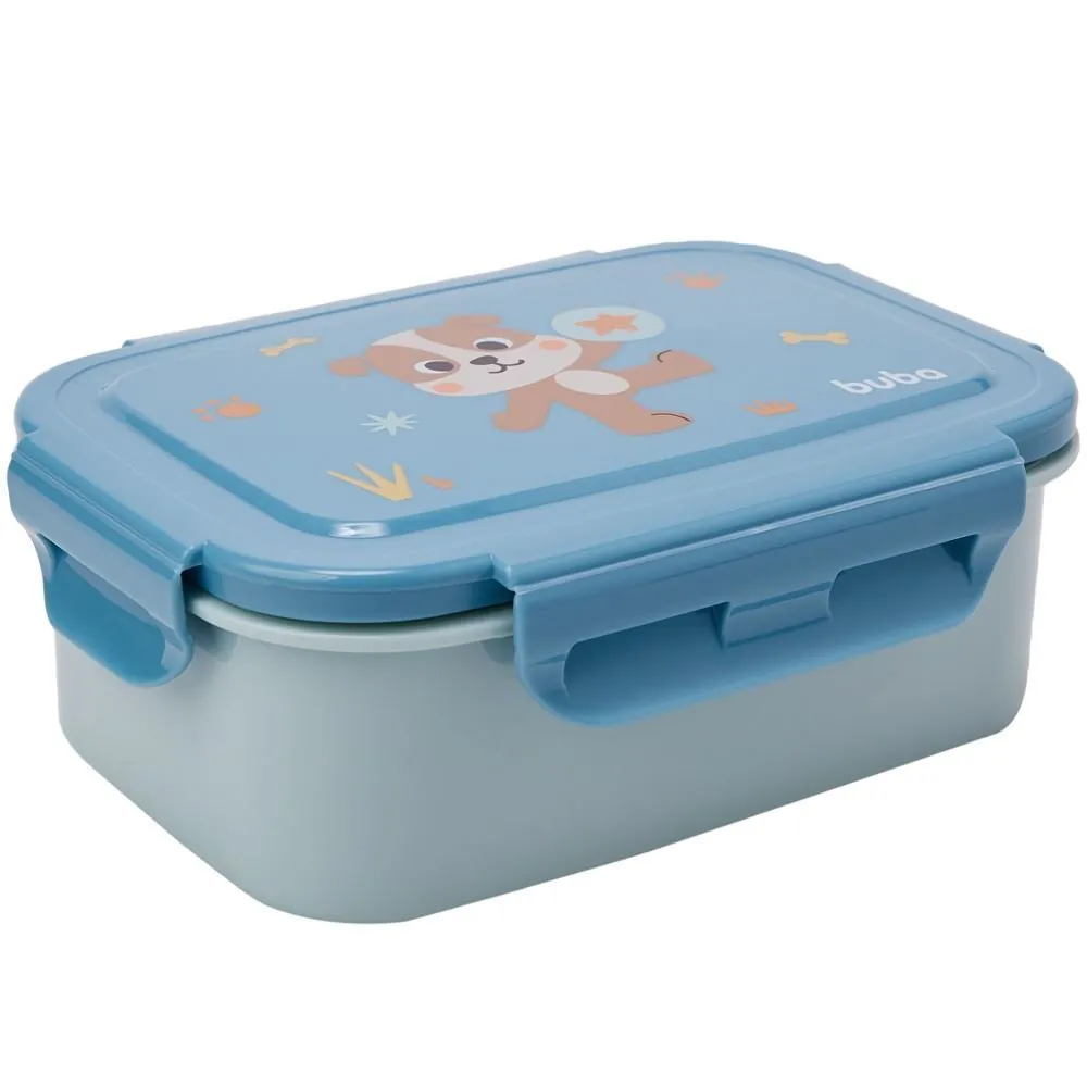 Lancheira Bentô Box Buba Zoo 600Ml - Cachorro