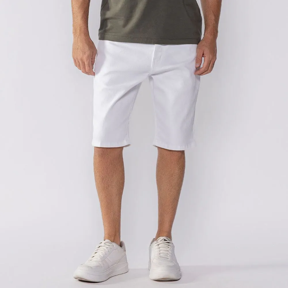 Bermuda Masculina de Sarja Marc Alain Branco