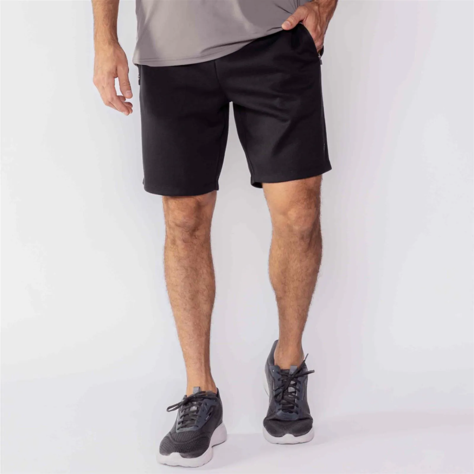 Bermuda Esportiva Masculina de Moletom Scream Preto