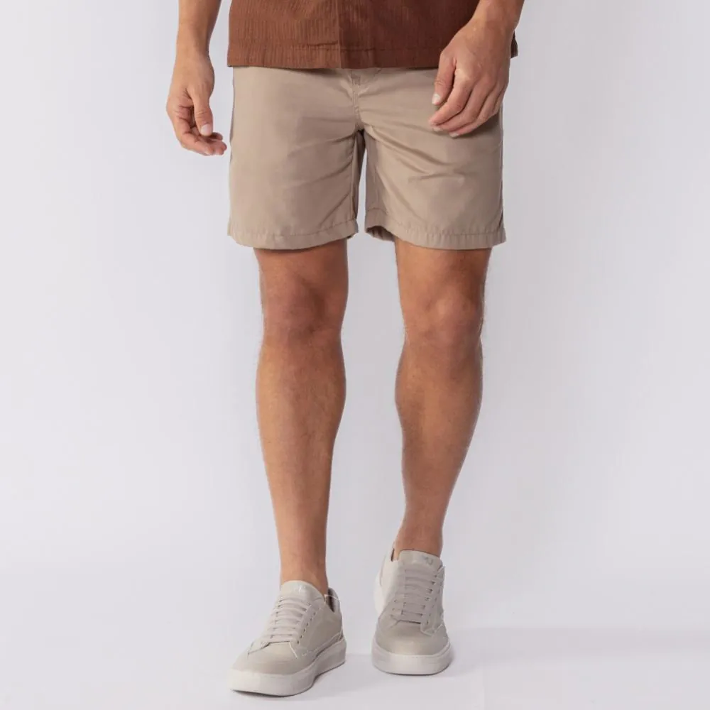 Bermuda Masculina Curta de Sarja Thing Kaki