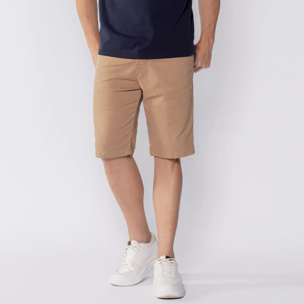 Bermuda Masculina de Sarja Thing Caqui