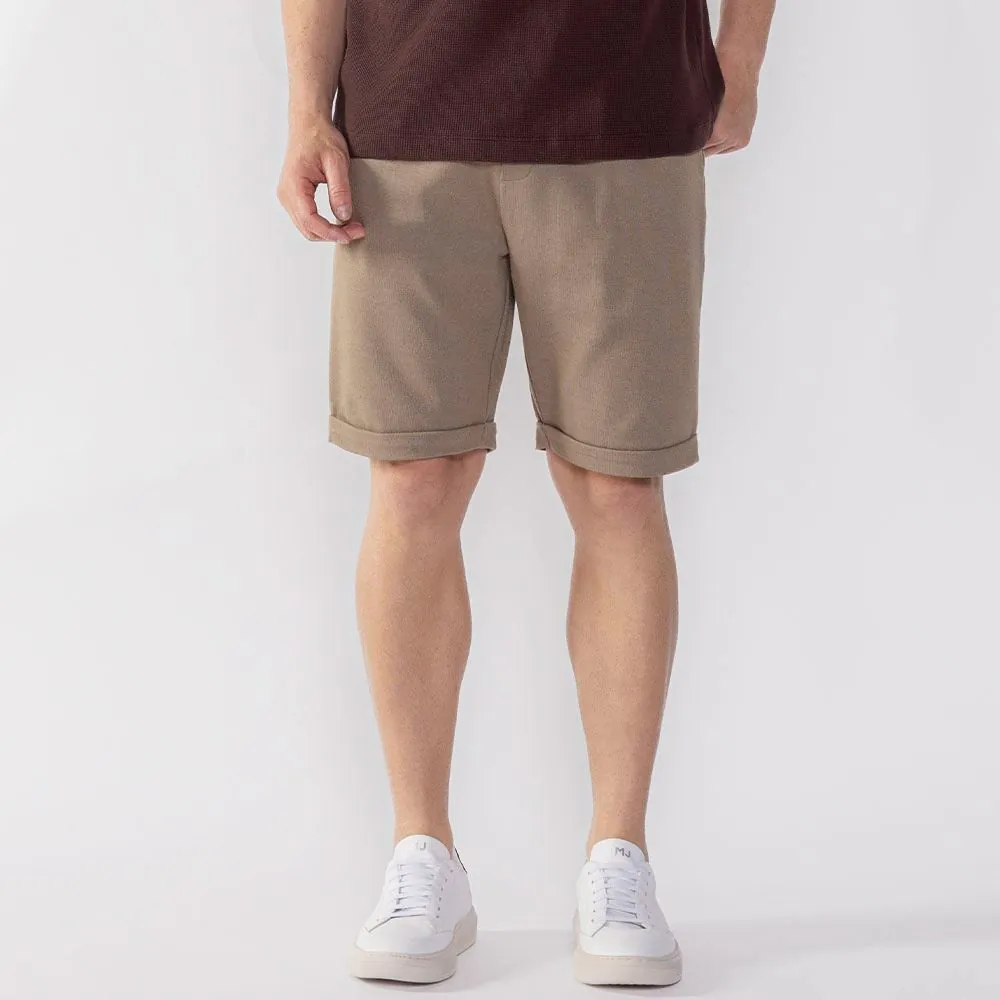 Bermuda Masculina Moletom Thing Caqui