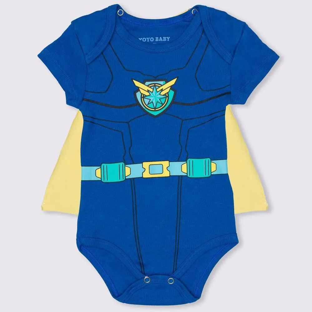 Body de Bebê Menino Silk com Capa Yoyo Baby Royal