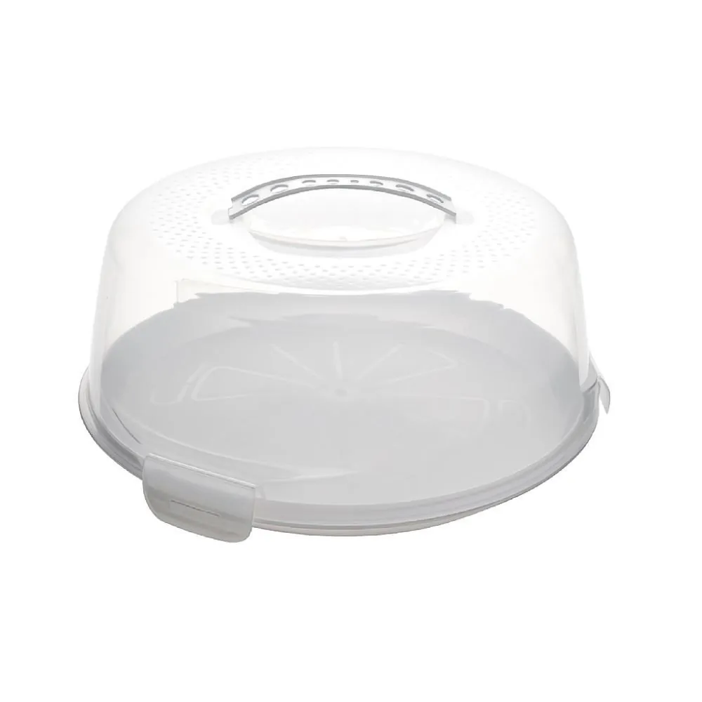 Boleira com Tampa Lyor 28 Cm - Branco