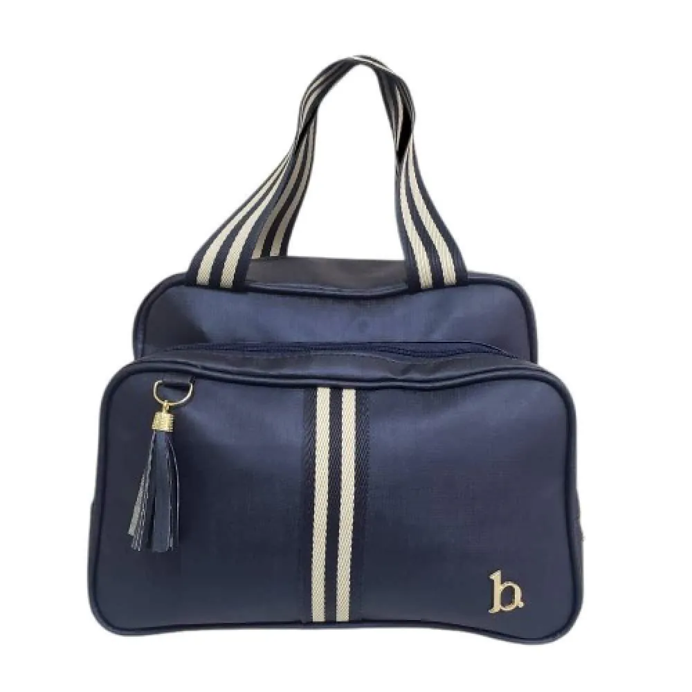 Bolsa de Bebê Fita Média - Azul Marinho