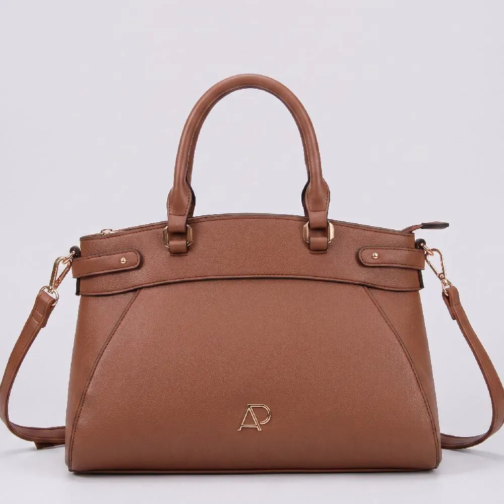 Bolsa Feminina Tiracolo Alice Palucci - Marrom U