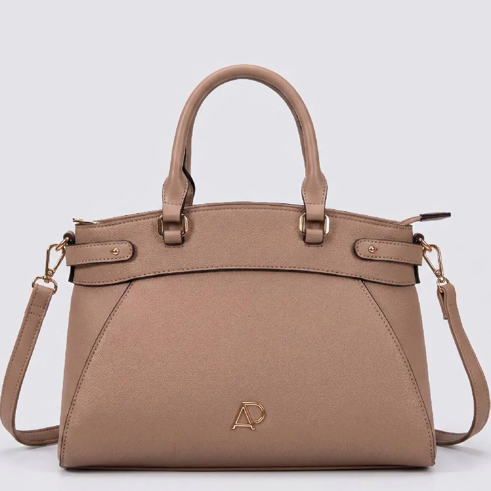 Bolsa Feminina Tiracolo Alice Palucci - Taupe U
