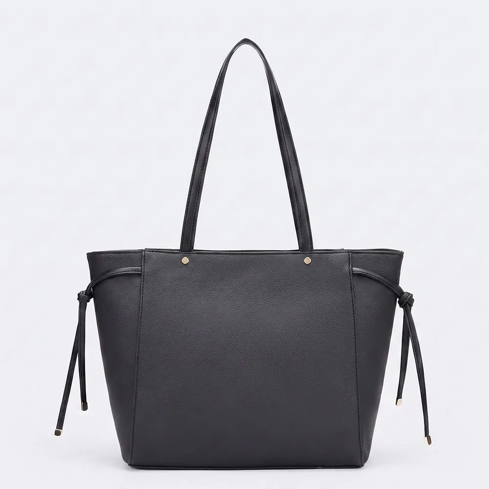 Bolsa Feminina Tote Bag Alice Palucci Preto