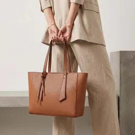 Bolsa Feminina Tote Bag com Alça Alongada Alice Palucci Preto