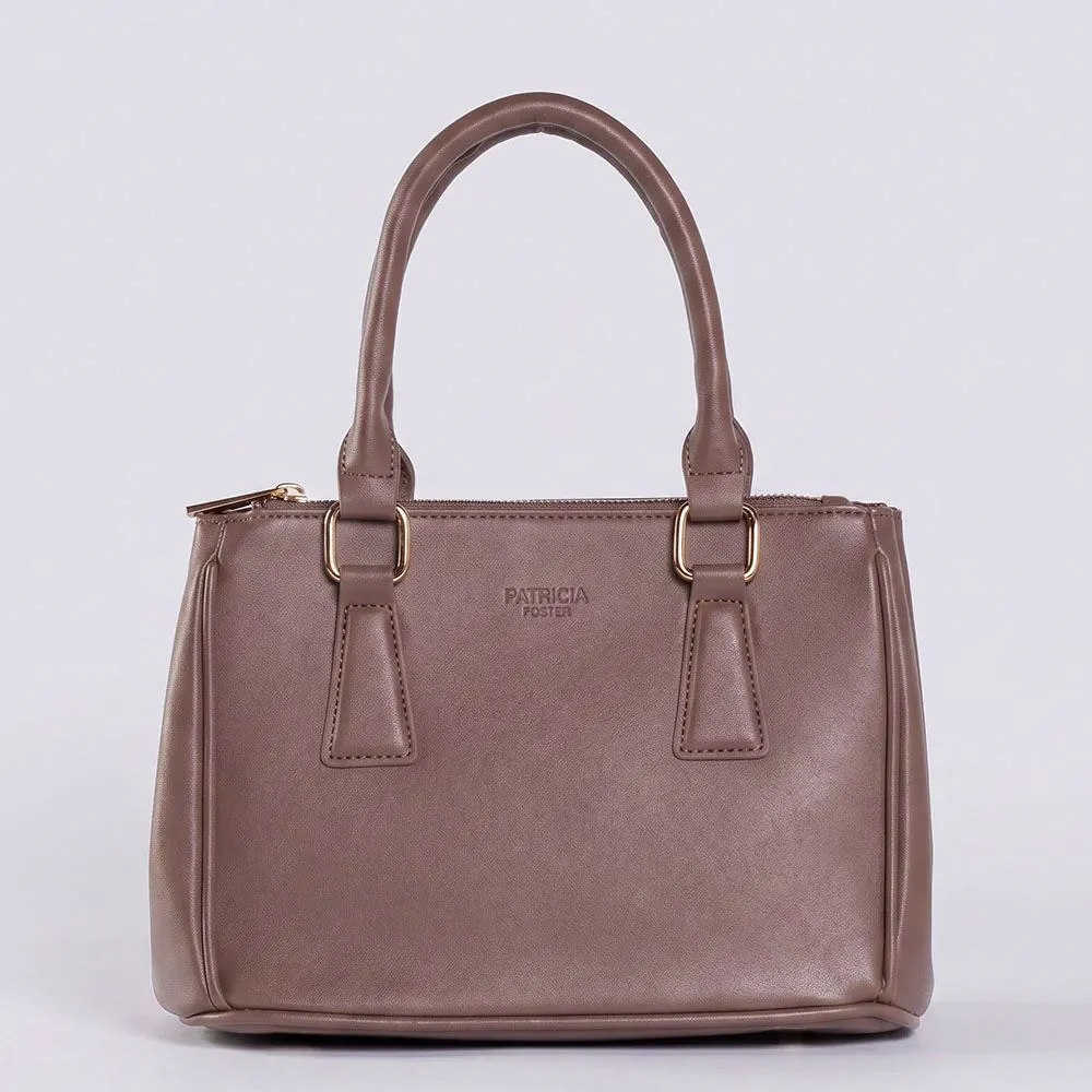 Bolsa Feminina Tote Bag Patricia Foster - Bege U