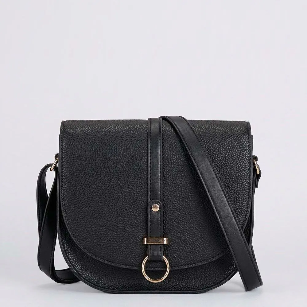 Bolsa Feminina Transversal Alice Palucci Preto