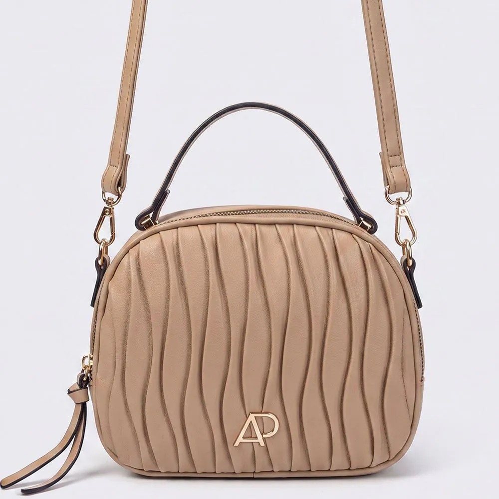 Bolsa Feminina Transversal Alice Palucci Nude