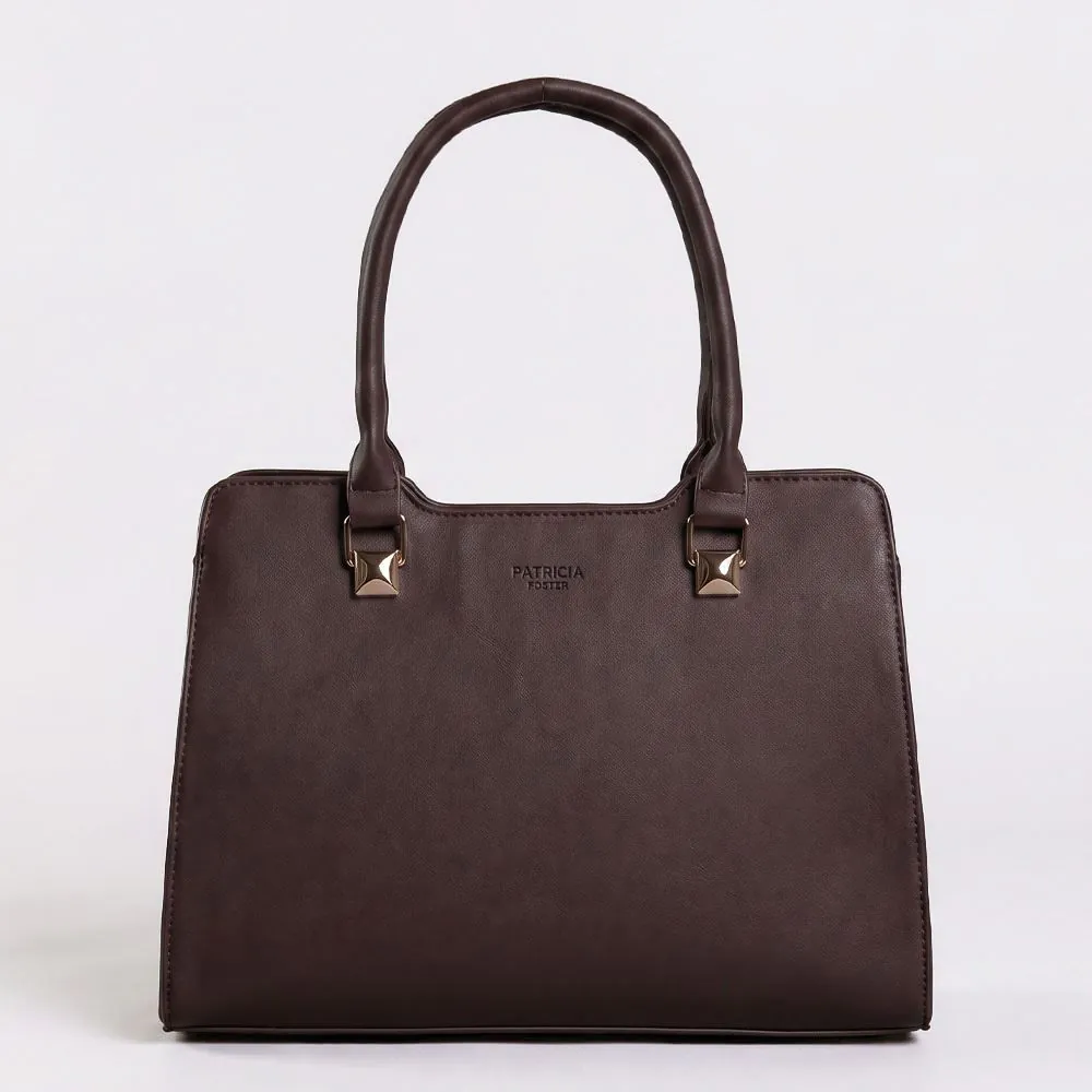 Bolsa Feminina Tote Bag Patricia Foster - Cafe U