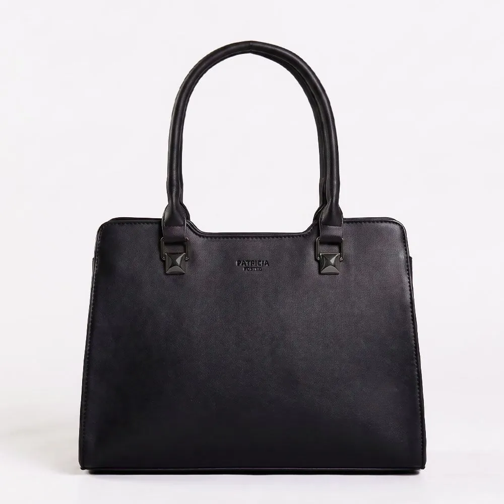 Bolsa Feminina Tote Bag Patricia Foster - Preto
