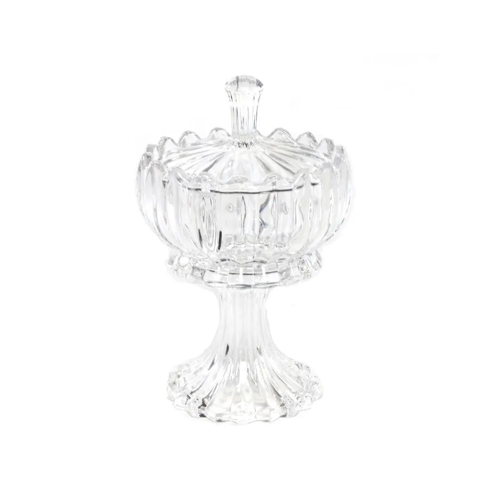 Bomboniere com Pé Cristal Geneva Wolff - Cristal